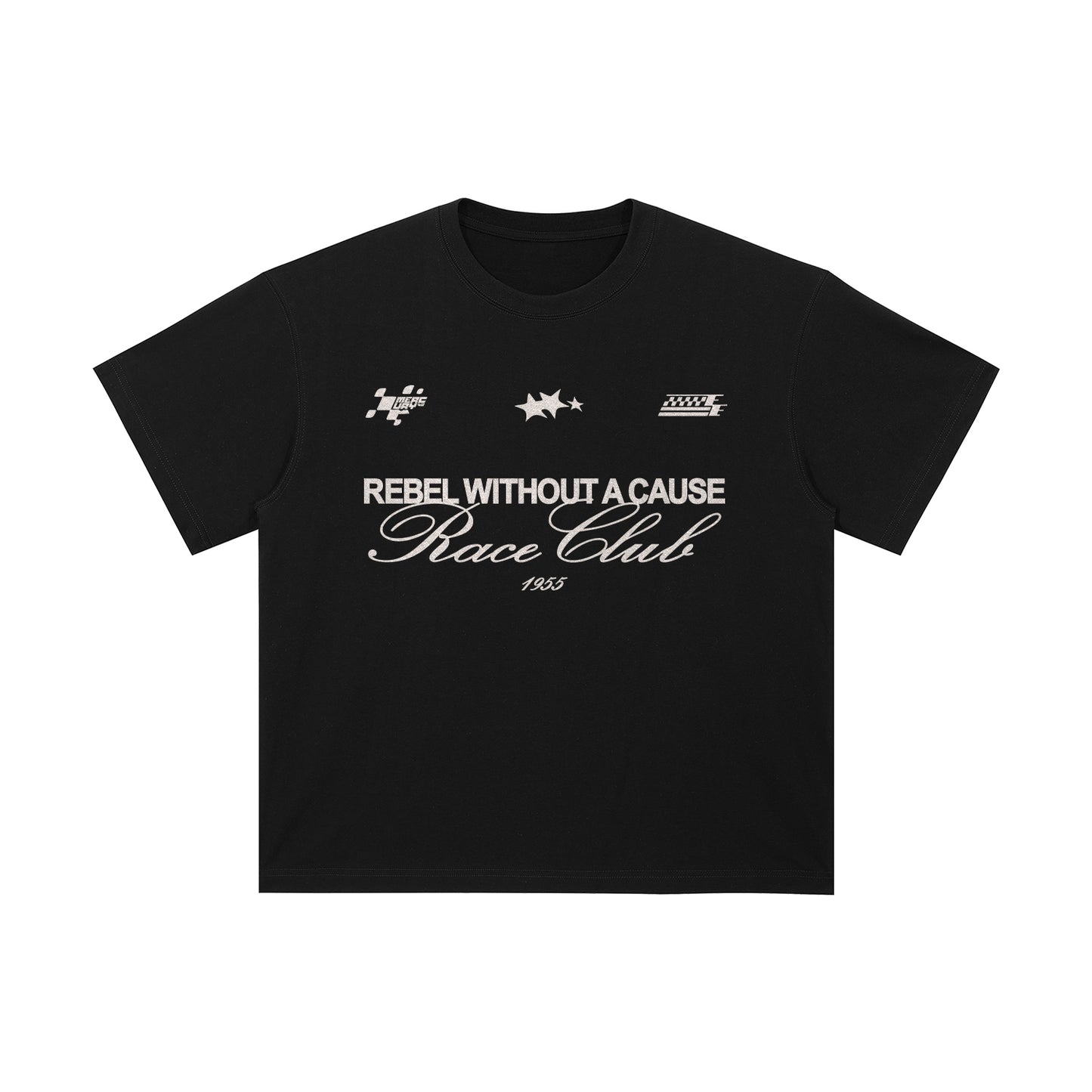 REBEL RACE CLUB | T-SHIRT | VINTAGE BLACK