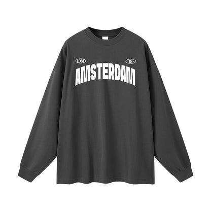 LOST IN AMSTERDAM | LONG SLEEVE SHIRT
