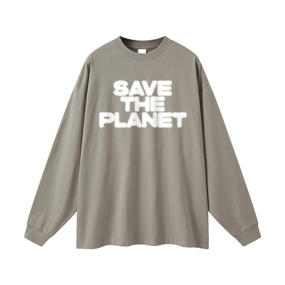 SAVE THE PLANET | LONG SLEEVE SHIRT