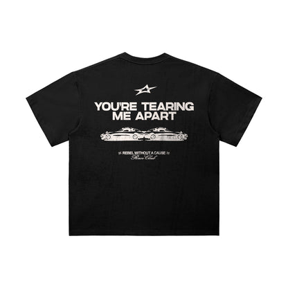 REBEL RACE CLUB | T-SHIRT | VINTAGE BLACK