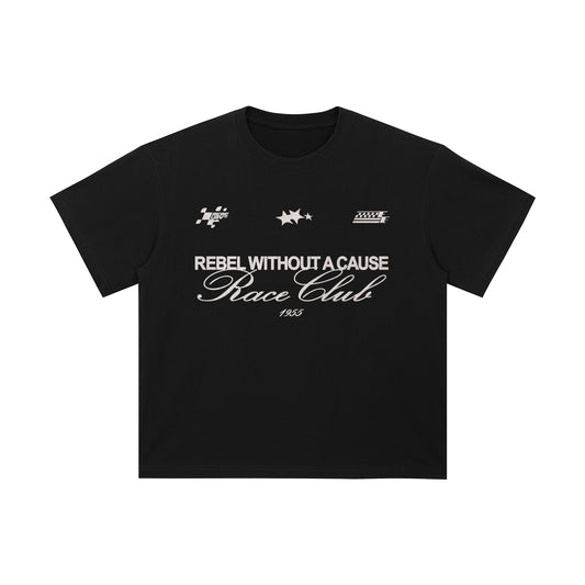 REBEL RACE CLUB | T-SHIRT | VINTAGE BLACK